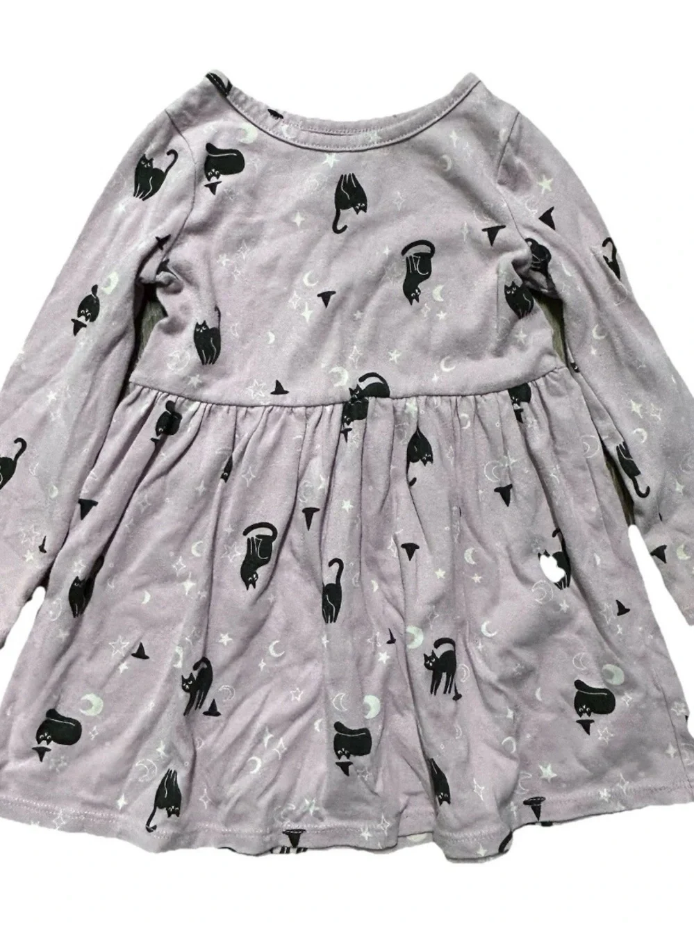 Toddler Girl Halloween Fall Long Sleeve Shirts Leggings Skeletons Ghosts Size 3T